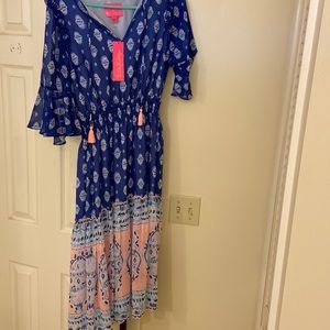 Lilly Pulitzer Lesleh midi dress size 2 NWT